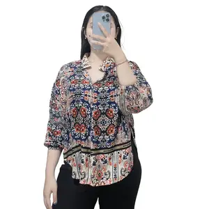 [READY STOCK] KEMEJA BLOUSE JUMBO OVERSIZE Baju / Atasan Panjang Rayon Wanita Airflow