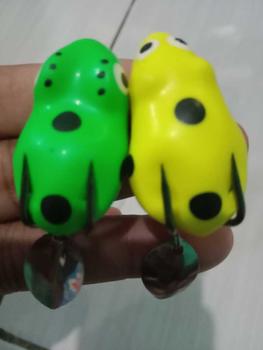 Product Review of Lure Soft Frog Mini umpan pancing Ukuran 3cm Berat 5grm Untuk Mancing Casting Ikan Gabus from F** 3