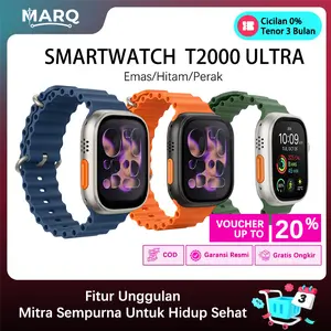 MARQ Trend Outdoor Lebaran 2026 Smartwatch Original Tali Jam Ganda Warna Lengkap Monitor Kesehatan 24 Jam Panggilan Bluetooth Tahan Air