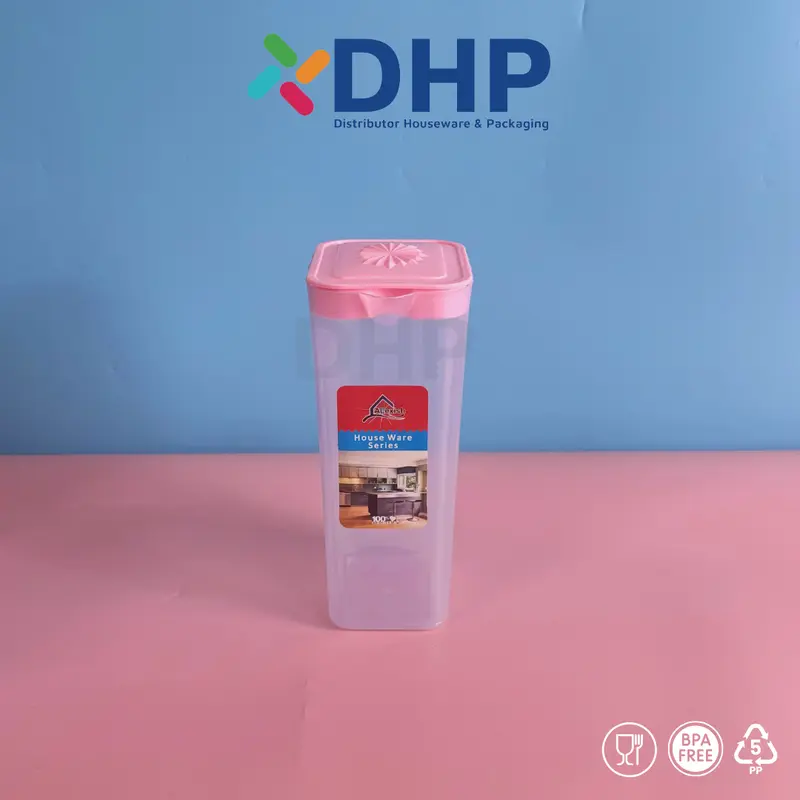 [ALX] Botol Air Kulkas (1 Liter) Water Jug Utsuri Tempat Air Minum 1000ml Plastik MURAH MERIAH Tahan Lama Tidak Mudah Pecah 7