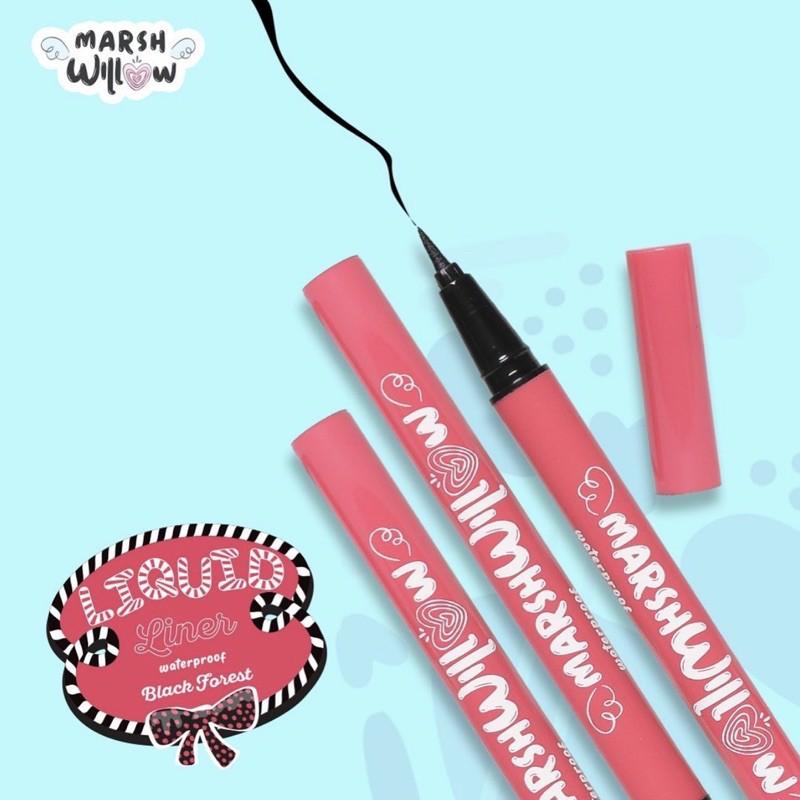 Marshwillow Black Forest Liquid Eyeliner by Natasha Wilona 5