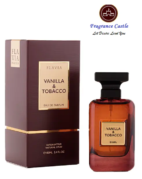 FLA VIA  VANILLA & TOBCO - EDP 100 ML - UNISEX Perfume Scented