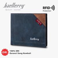Gambar Dompet Pendek Pria Kulit PU RFID Protect BAELLERRY D3032 - Black dari Baellerry ID Kota Administrasi Jakarta Barat 1 Tokopedia
