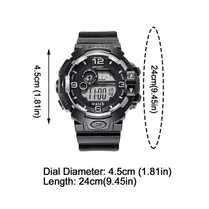 Luminous Kids Watches LED Colorful Flash Digital Waterproof For Boys Girls Quartz Watch Creative Children's Sport Wristwatch 8