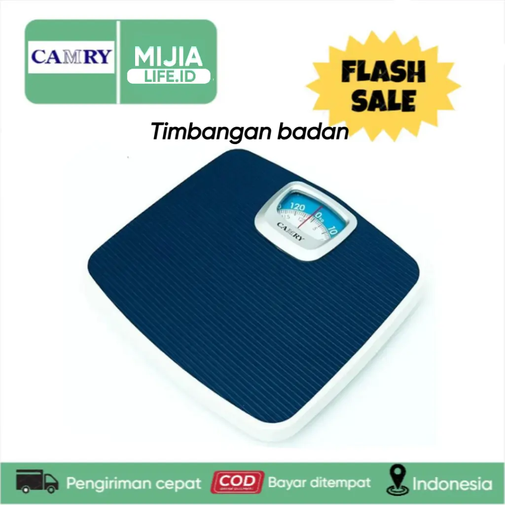 CAMRY Timbangan Digital Badan 130kg Mechanical Personal Scale |  Scale |Max Capacity 130 kg Weighing Scale