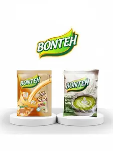 Bonteh Matcha Creamy Latte dan Teh Tarik 1 renteng isi 10 sachet 25g