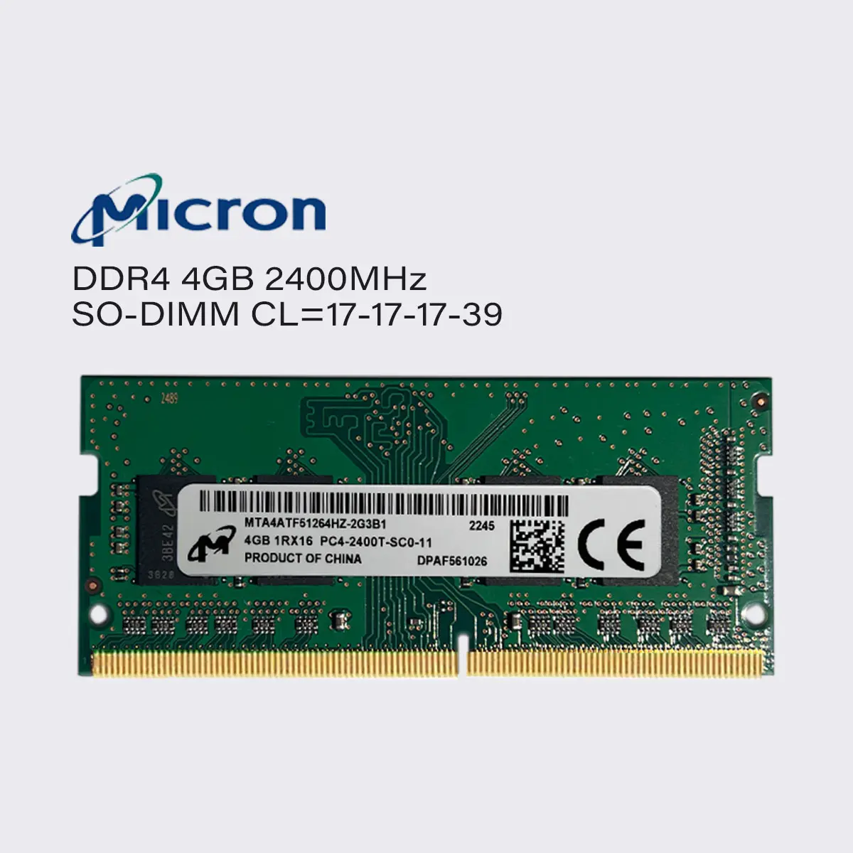 Micron 8gb 16gb 32gb 4gb 2400mhz ddr4 memory laptop ram sodimm pc4 19200s 1.2v