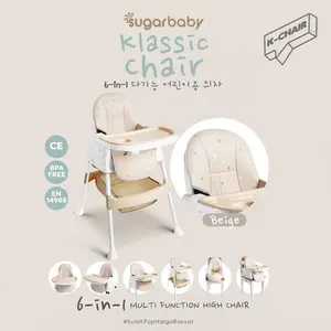 Best Seller Sugar Baby Klassic Chair 6 In 1 Multifunction High Chair / K Chair Hemat