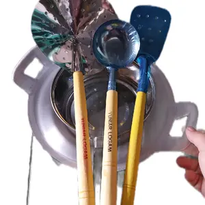 Set Alat Dapur Lengkap Grosir Wajan Set Panci Susu Irus Sutil Serok Stainless Steel - Multifungsi - Kitchenware, Sayur, Spatula