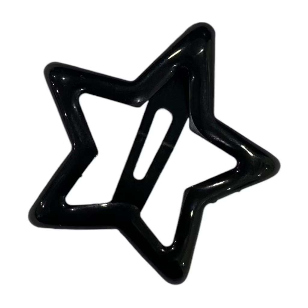 JEPIT BINTANG MIX WARNA | hair clips jepitan rambut motif bintang isi 100 pcs isi 50 pcs  pcs untuk anaK-anak & remaja jepit bintang gliter jepit bintang polkadot volly set 1 y2k aksesoris douyin