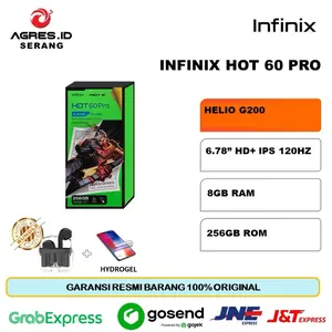 INFINIX HOT 60 PRO 8GB 256GB GARANSI RESMI