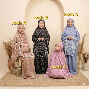 mukena anak// mukena anak traveling//