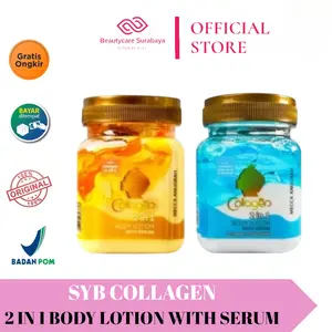 SYB Mecca Anugrah Collagen Body Lotion Series BITCOL Original 2 in 1 dengan Serum Collagen & Vitamin C Mencerahkan Kulit dan Menutrisi 150ml NA18230108294