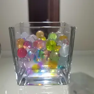 Vas Bunga Kaca Bening Tali Rami Aesthetic | Pot Kaca Tanaman Hias Air Hidroponik | Hiasan Dekorasi Rumah Estetik