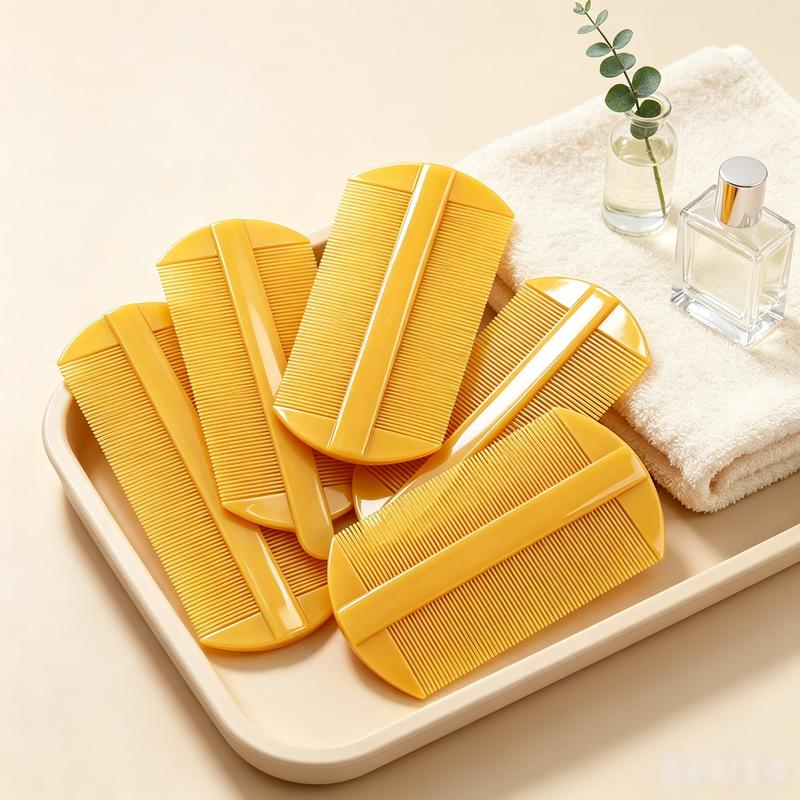 Lược nhỏ, lược răng mịn siêu dày, lược hai mặt loại bỏ gàu, lược loại bỏ bọ chét