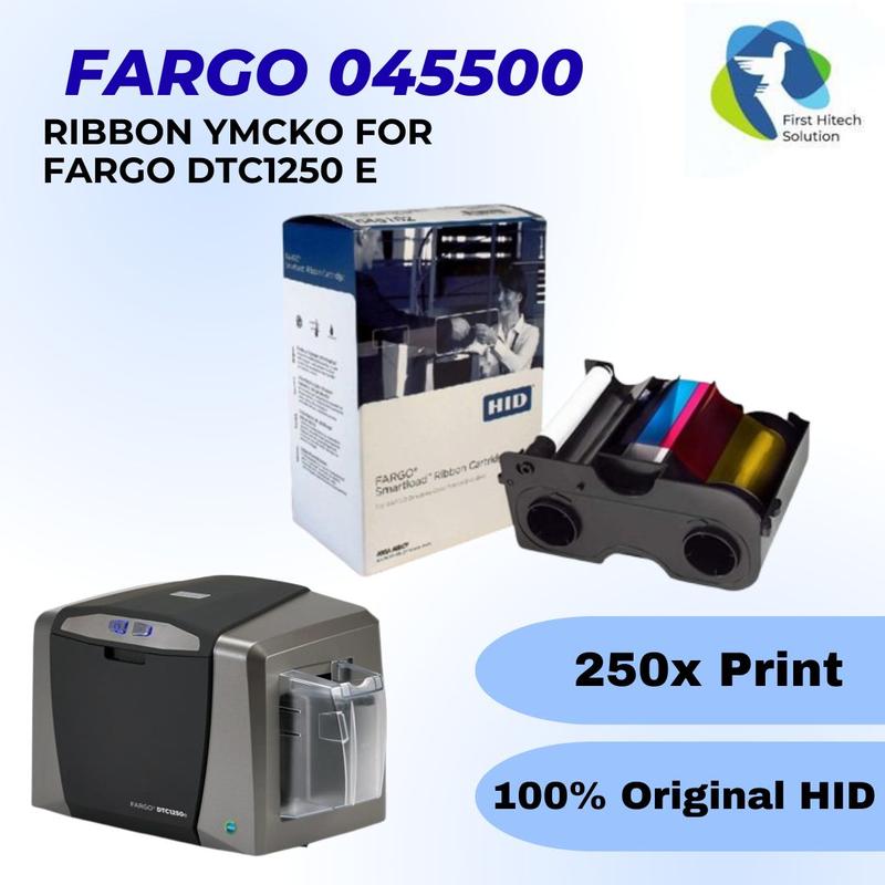 RIBBON COLOR FARGO DTC 1250 - DTC1250E - DTC1259 E PN : 45500 YMCKO ...