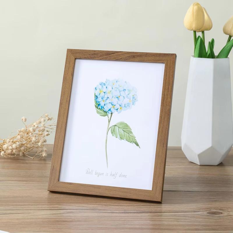 Product Introduction of Khung Ảnh Bằng Gỗ, Để Treo Tường, Có Kích Thước 10X15, 15X20, 20X25cm, Giá Chân Đế Khung Ảnh Bằng Gỗ A4, Thích Hợp Cho Ảnh Và Trang Trí Ảnh, Quà Kỷ Niệm 3