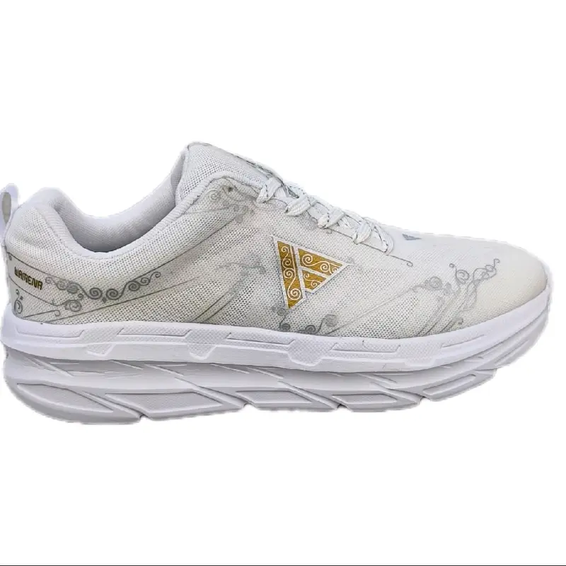 Femez Wamena Sepatu Sport Casual Running All White Zumba Gym Sneakers Pria Wanita Shoes Olahraga 0