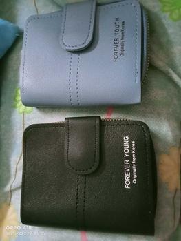 Product Review of Dompet Lipat Zipper Compact Wanita Korean Style Kartu dan Koin from d**a 2