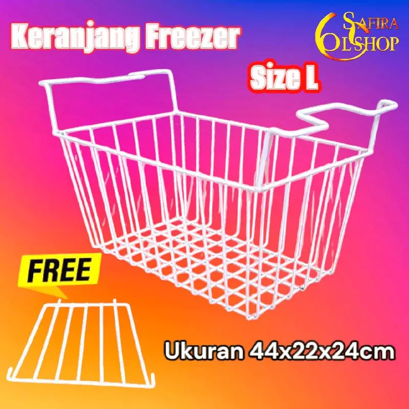 Keranjang Freezer Box SIZE L 44x22x24cm /freezer ice cream/freezer food 0