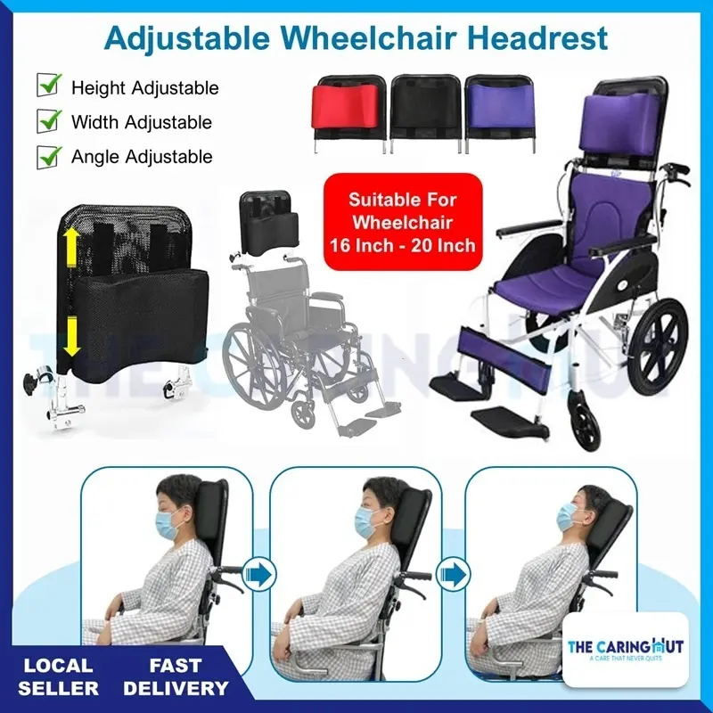 Wheelchair Headrest Neck Support Head Padding Portable Neck Support Cushion Extension Headrest Pillow