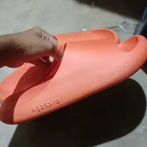 jelly Sandal Slop Wanita Polos Double Strap Sandal Wanita Ringan Empuk Bahan Karet Sendal Jepit hitam putih shoes pantai sendal