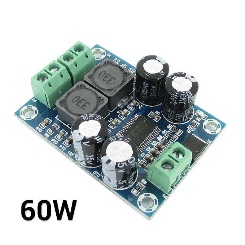 60W tpa3118 bảng khuếch đại kỹ thuật số amp dc 10- 24V mô-đun pbtl mono…