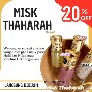 Dien Misk Thaharah - Wewangian Surrati Grade A untuk Pasca Haid dan Nifas