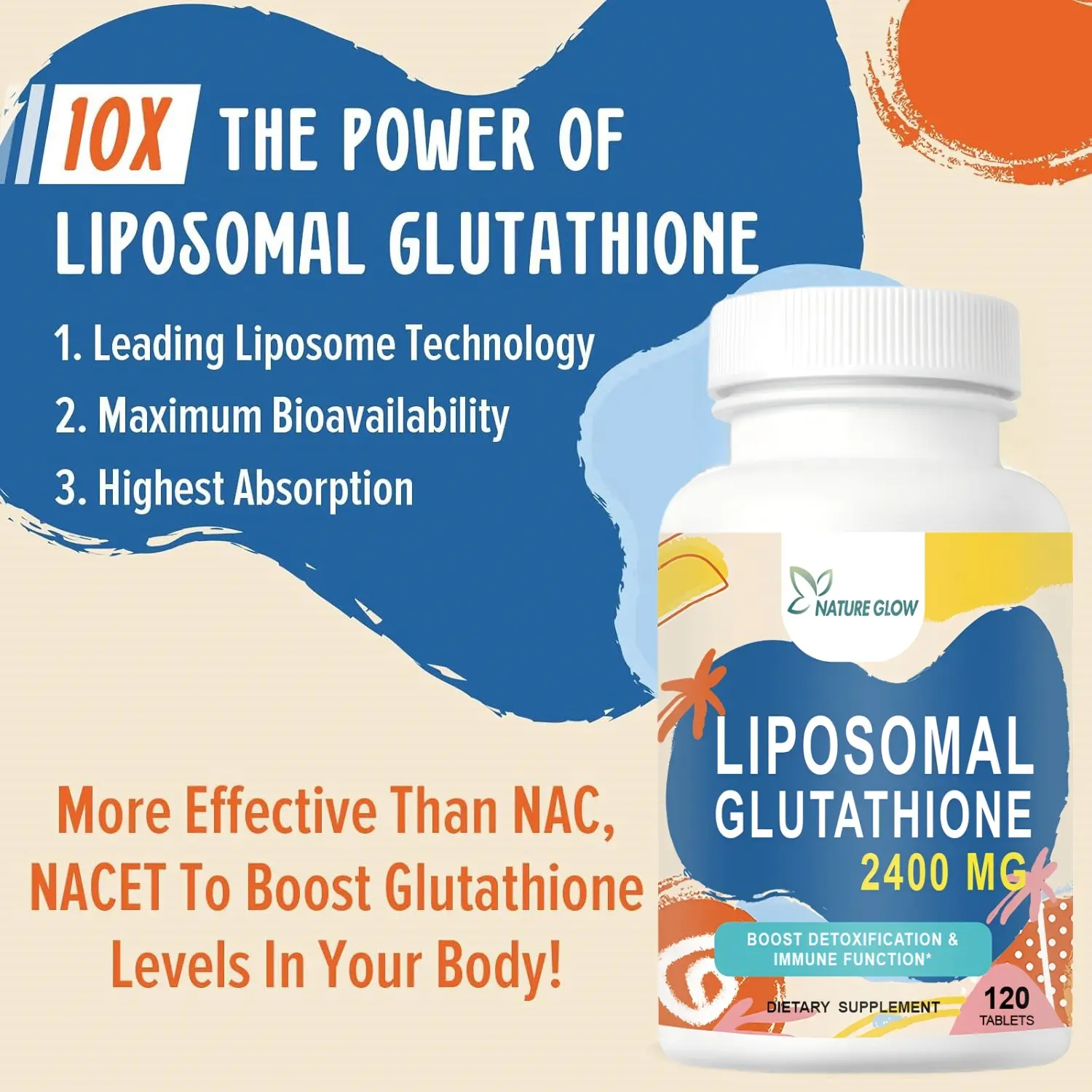 2400mg glutathione Rex Pharma L Glutathione Glutione Max Liposoma