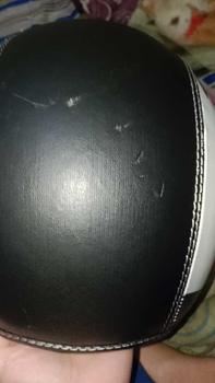 Product Review of Helm Bogo Kulit Full Leher Retro Wanita Dewasa SNI Motif Mata Panda Putih Kaca Datar Motor Motorcycle Sepeda from N** A** R**a S**a P**i 1