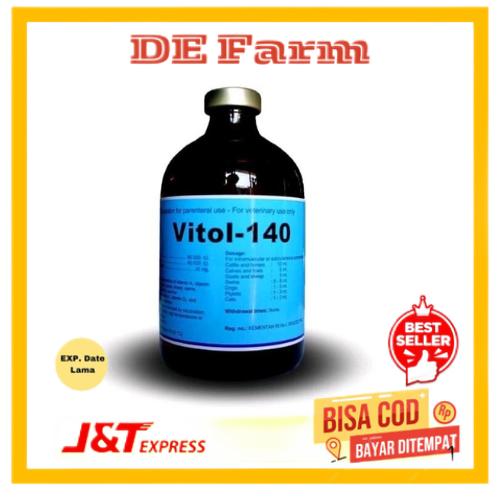 Vitol - 140 obat injeksi vitamin ADE perbaikan kondisi dan ...