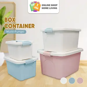 Kotak Penyimpanan Baju Box Penyimpanan Container Box Multifungsi