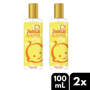 [SPECIAL DEALS] Zwitsal Eau De Toilette Body Mist 100Ml Twin Pack