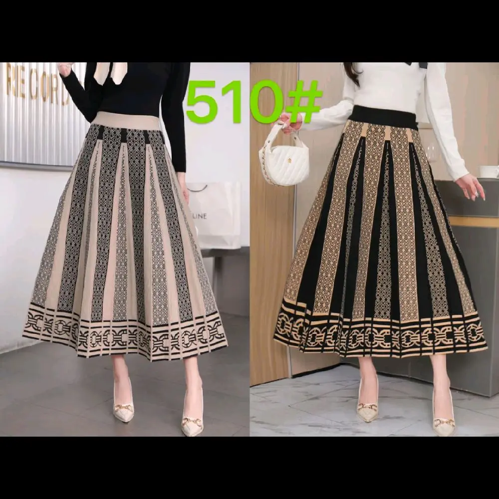 ROK RAJUT BRUKAT TILE KATBOL TEBAL Santai Wanita Motif TRENDY Kondangan Midi rok celana jumbo rok flare DINAR ANGGUN HANUM MERI MONIK EMIKO NAKA rok maxi panjang KIARA ADINDA