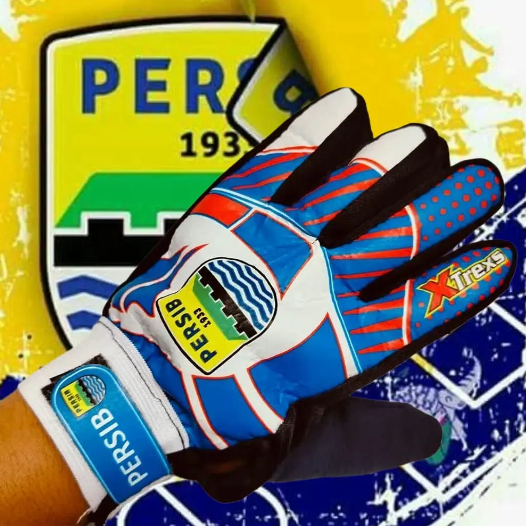 Sarung tangan kiper anak klib sepak bola logo luar dan lokal