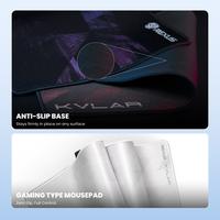 Gambar Rexus Kvlar T10 Mousepad Gaming XL Speed - Anti Slip & Water Resistant - Black, Standar dari Rexus Official Shop Kota Administrasi Jakarta Utara 3 Tokopedia