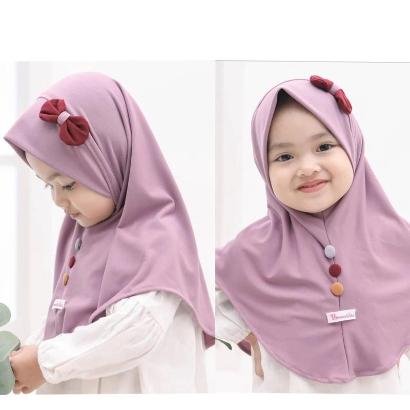 Product Introduction of KERUDUNG ANAK MOTIF BELLA PITTA Jilbab ANAK INSTAN TERBARU Muslim Nyaman cantik Jilbab 1-3 tahun 1