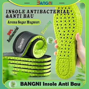 BANGNI Insole Sepatu Antibakteri atau Anti Bau untuk Pria dan Wanita Sol Sepatu Olahraga Sol-001