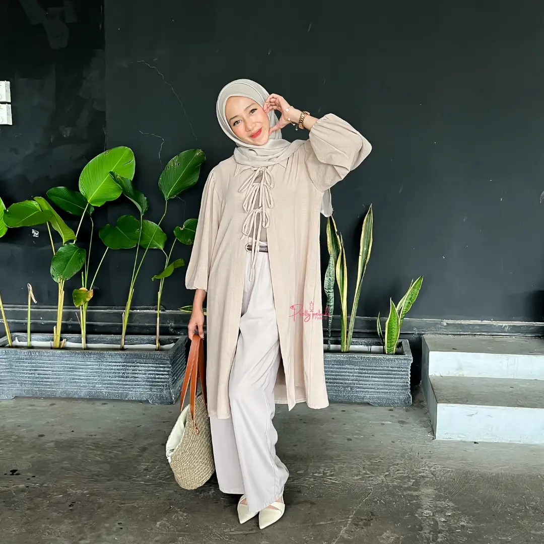 KAMILA  Tunik Pakaian Terbaru Kekinian Bahan Crinkle airflow Premium Baju Tunik  Wanita Dewasa