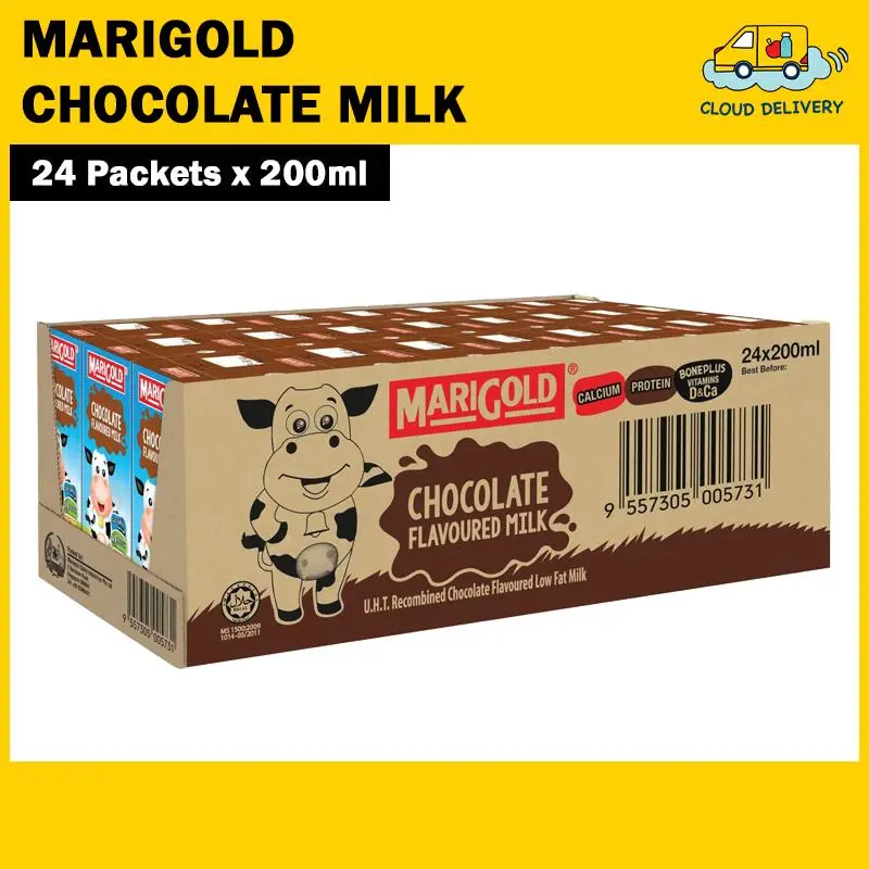 Marigold UHT Milk - Chocolate (24 x 200ml)