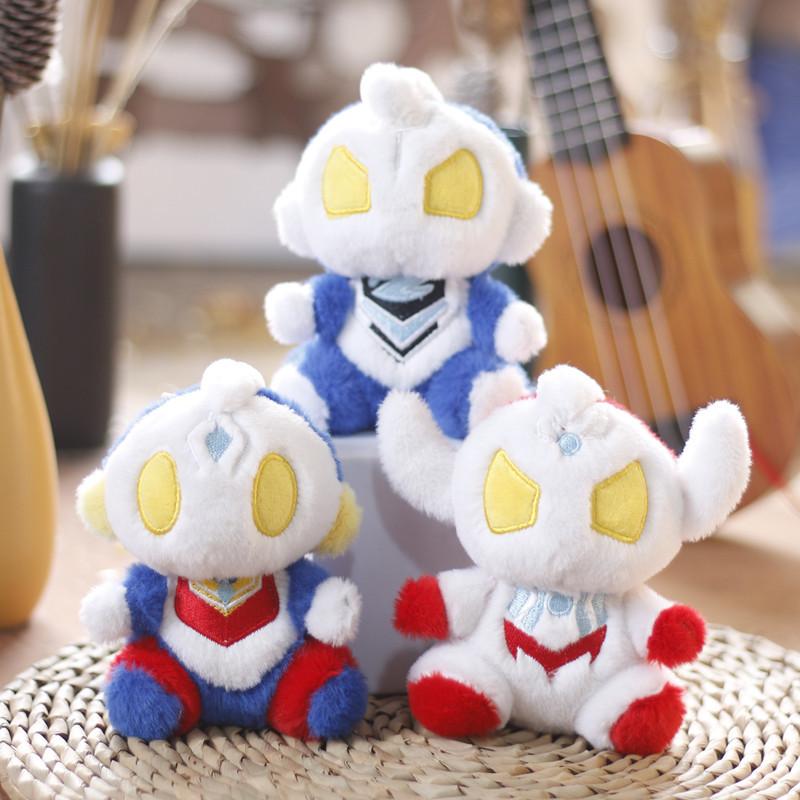 Dây Chuyền Chìa Khóa Nhồi Bông Ultraman, Siêu Mềm, Lý Tưởng Cho Túi Xách, Chìa Khóa Và Đồ Trang Trí 0