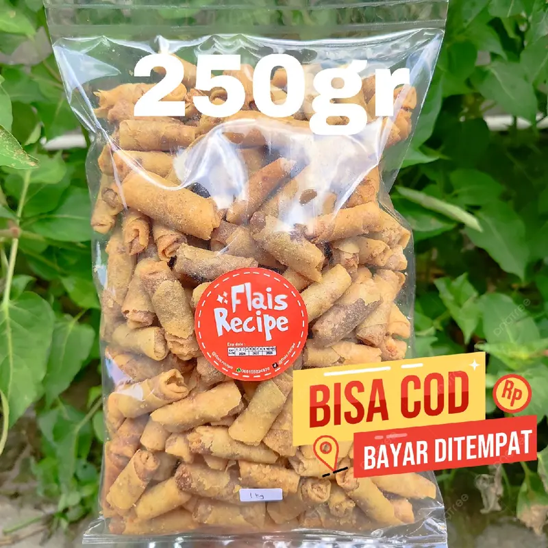 250gr - Sumpia Udang Abon Ebi Premium Camilan Food Snack 1