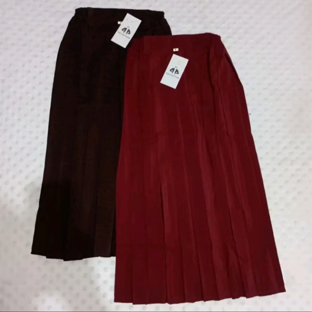 Seragam Sekolah SD/Rok Merah Plisket Merah Hati/Rok Plisket Coklat Pramuka Anak