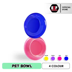 PET BOWL TEMPAT MAKAN MINUM KUCING ANJING ANTI SEMUT PET FEED FEEDING BOWL SINGLE FOOD BOWL UNTUK ANABUL BINATANG HEWAN PELIHARAAN