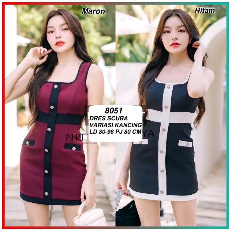 DRES SCUBA VARIASI KANCING 8051 MV SHOP 0