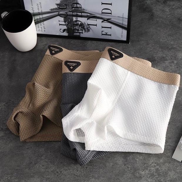 Combo 4,5 Quần Sịp Boxer Nam JUDO Chất Lụa băng Dập vân Họa tiết 3D Cao cấp Mát lạnh Thấm hút mồ hôi Kháng khuẩn Khử mùi - S01