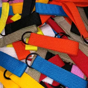 gantungan kunci webbing keychan polos