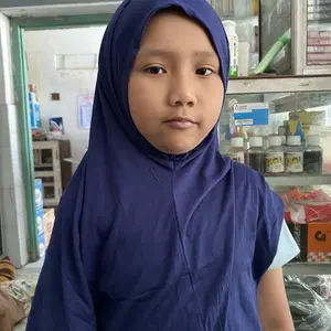 HASTI - Bergo Instan Alana Karet Dagu S/M/L Kaos Rayon Airflow