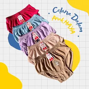 3&6 PCS CELANA DALAM ANAK WANITA CD ANAK CEWEK HAYA LUSINAN CD MOTIF PEREMPUAN Fashion