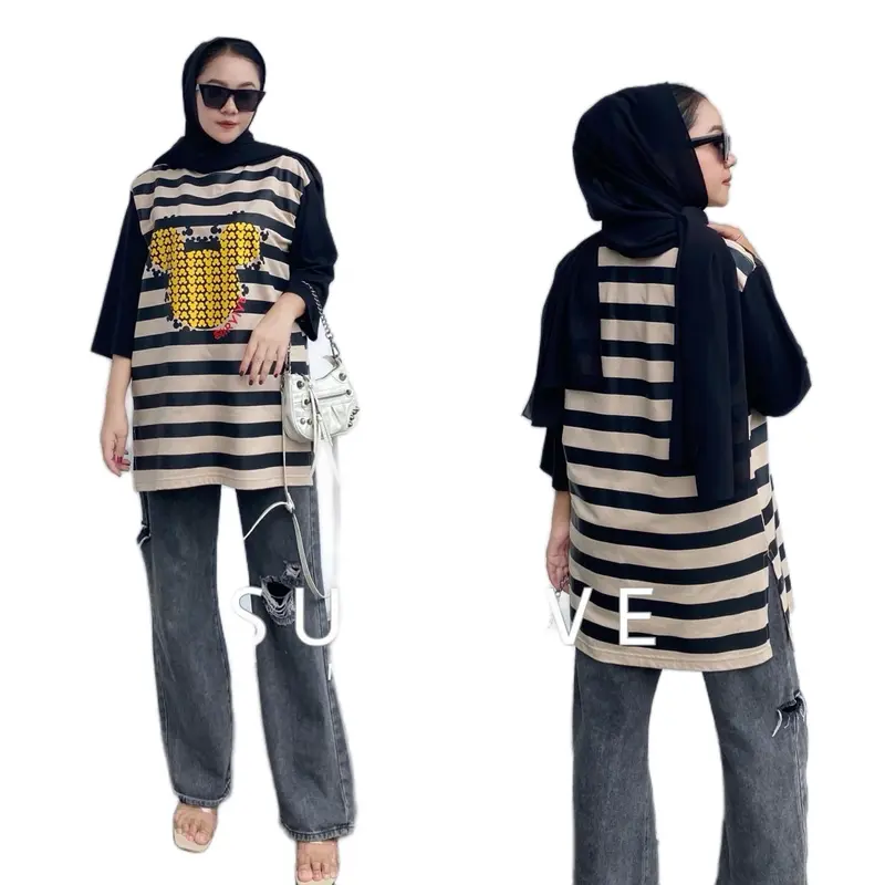 Survive Kaos Oversize Atasan Wanita Daily Casual dan Kekinian 2